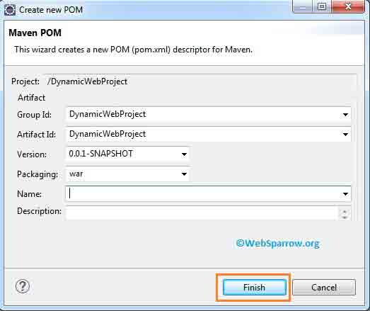 How to convert Dynamic Web Project to Maven Project in Eclipse