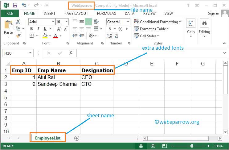 How to Read and Write Excel file in Java