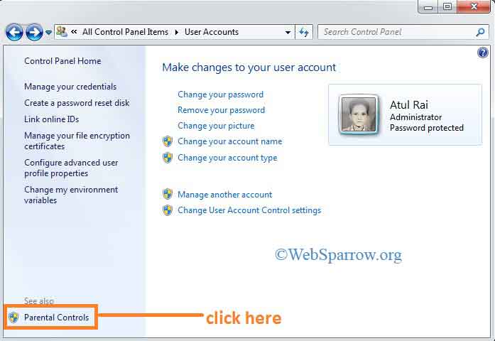 How to create new user account in Windows 7?