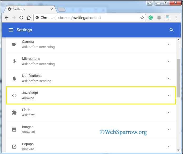 javascript download for windows 10 for google chrome