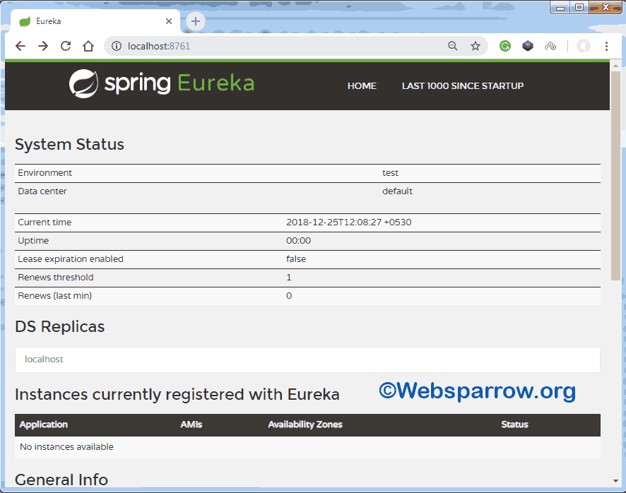 Spring Boot Microservices + Netflix Eureka Service Registry Example