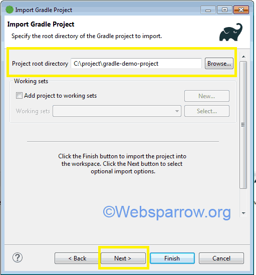 How to import Gradle project in Eclipse/STS