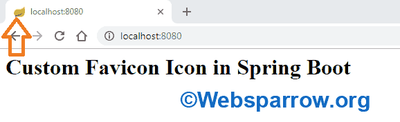 How to set custom favicon icon in Spring Boot