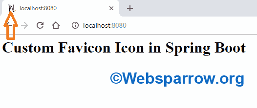 How to set custom favicon icon in Spring Boot