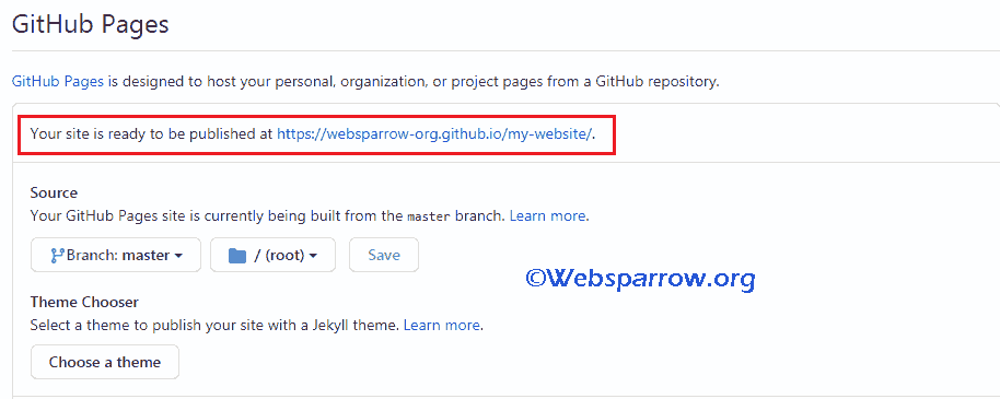 How to host a website on GitHub