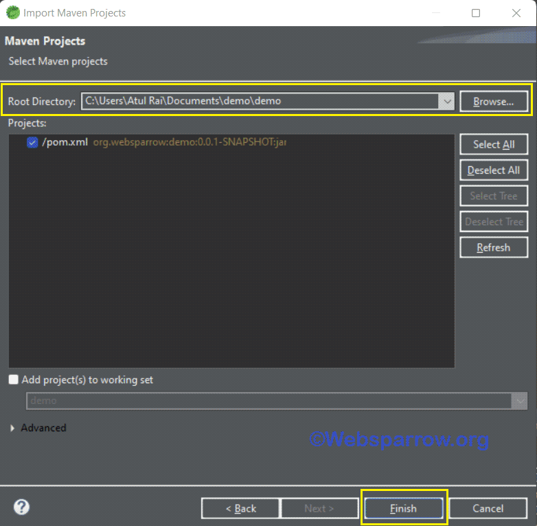 how-to-import-spring-boot-project-in-eclipse-sts-ide-websparrow