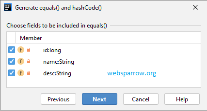 informal Short life stockings IntelliJ IDEA shortcuts for equals() and hashCode() - Websparrow