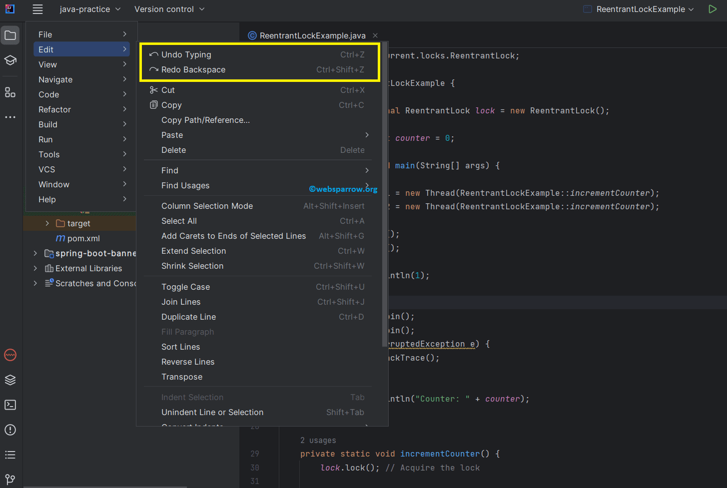 Change Shortcut Key Intellij